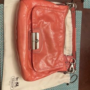 Patent leather Pink Satchel like new